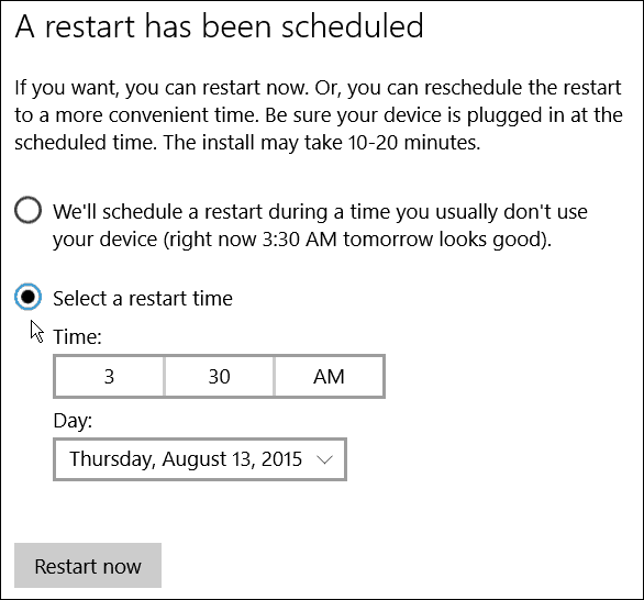 Windows Update -käynnistys uudelleen