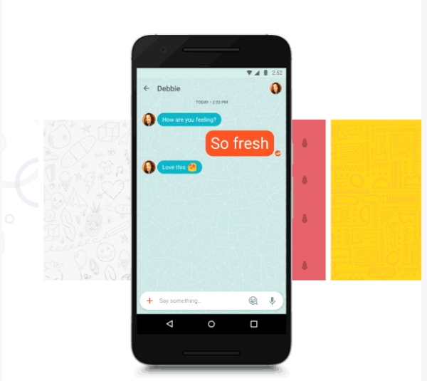 Google Allo lisäsi uuden ominaisuuden, joka helpottaa täydellisen emojin tai tarran ja erilaisten taustojen löytämistä ja lähettämistä täydentämään tyyliäsi keskusteluissasi