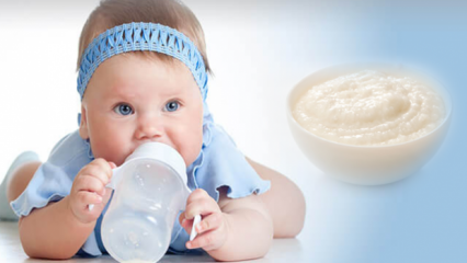 Helppo riisijauhe resepti vauvoille! Kuinka tehdä 6 kuukautta vanha vaniljakastike?