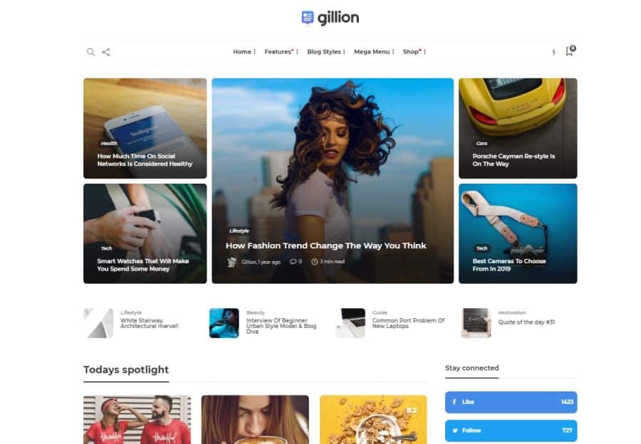 gillion WordPress-teema