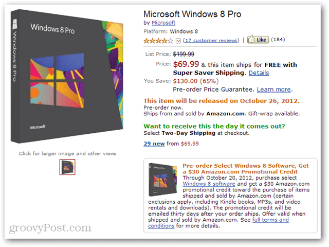 Windows 8: n kuponkikoodikaupan promo alennus
