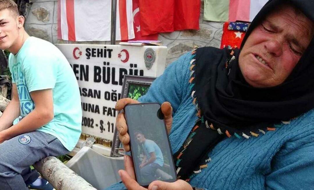 Eren Bülbülin äidin Ayşe Bülbülin puhe oli sydäntä särkevä! Miljoonat itkivät syntymäpäivänäsi