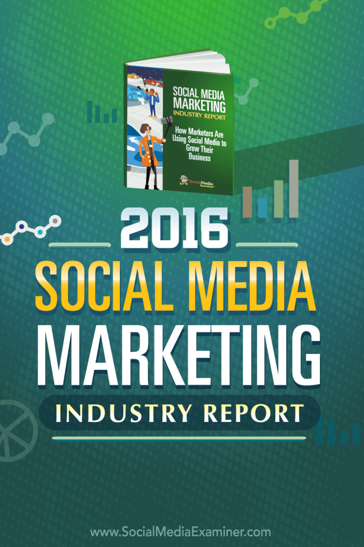 Sosiaalisen median markkinointialan raportti 2016: Sosiaalisen median tutkija