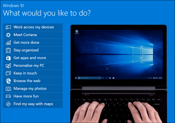 Windows 10 -demosaiheet
