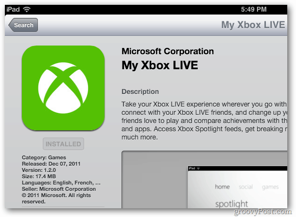 Oma Xbox Live