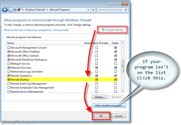 Ohjelman salliminen Windows 7 -palomuurin kautta [Ohjeet]