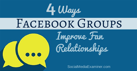 parantaa fanisuhteita facebook-ryhmiin