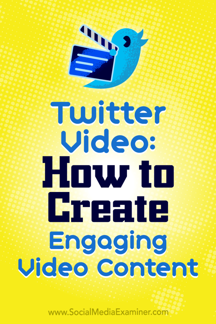 Twitter-video: Kuinka luoda kiinnostavaa videosisältöä: sosiaalisen median tutkija