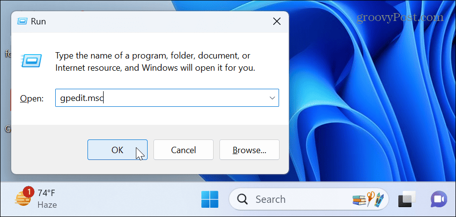 Poista Task Manager käytöstä Windows 11:ssä