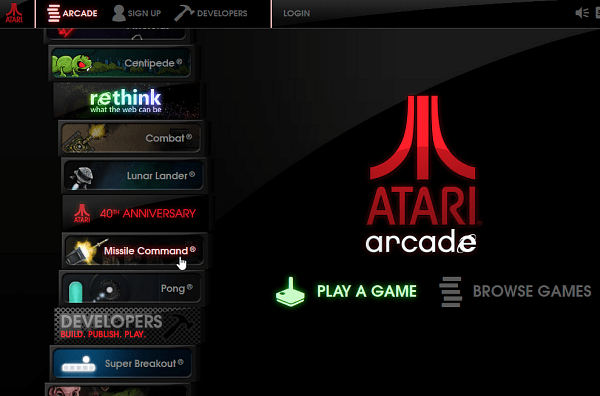 Atari-arcade