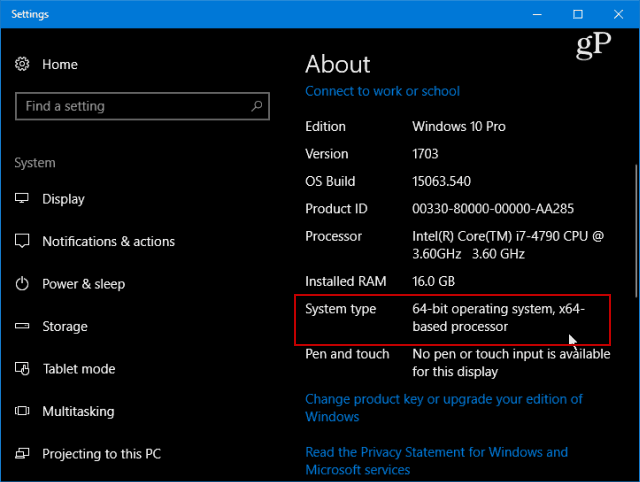 Windows 10 -versio