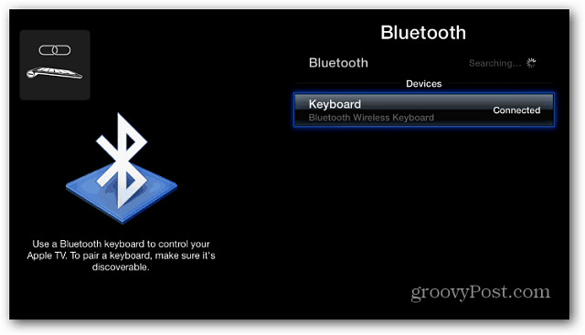 Kuinka kytkeä Bluetooth-näppäimistö Apple TV: hen