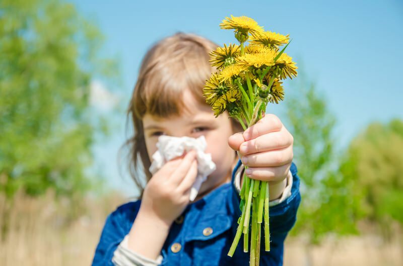 Kevään allergiaoireet vauvoilla ja lapsilla!