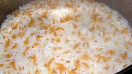 Kuinka tehdä jyvä riisipilafia? Vinkkejä pilafin tekemiseen