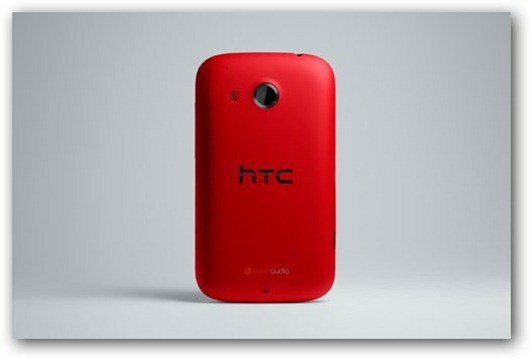 HTC Desire C - punainen