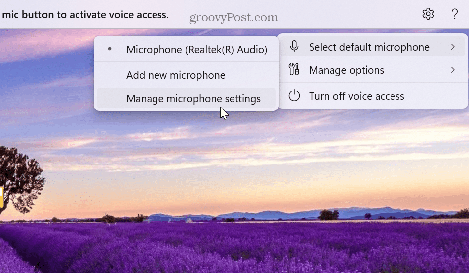 Ota äänikäyttö käyttöön ja käytä sitä Windows 11:ssä