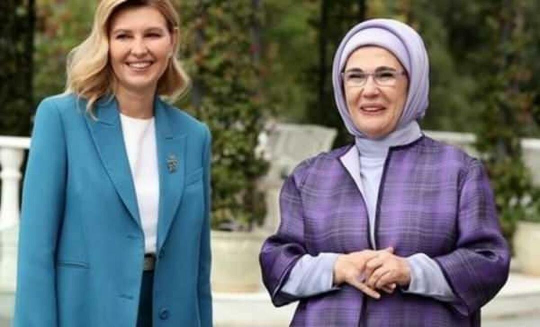 Olena Zelenska on kiitollinen First Lady Erdoğanille siitä, mitä hän on tehnyt ukrainalaisten orpojen hyväksi!