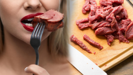 Kuinka monta kaloria keitettyä lihaa? Painottaako lihan syöminen?