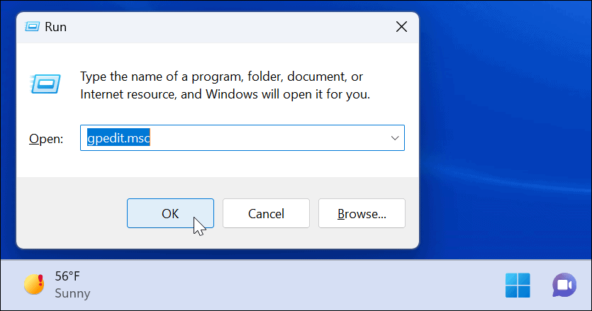 suorita estämään pika-asetusten muokkaukset Windows 11:ssä
