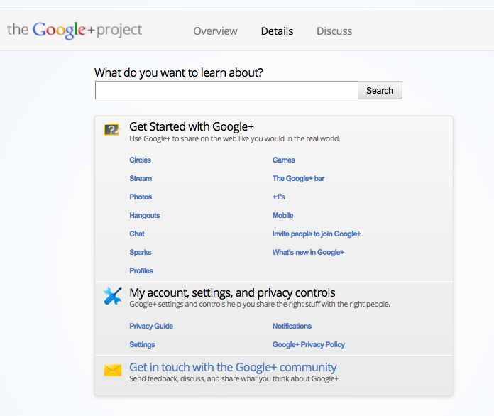 google + -projekti