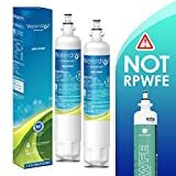 Vesipisaran NSF 53 & 42 -sertifioitu jääkaapin vesisuodatin, yhteensopiva GE RPWF: n kanssa (ei RPWFE), Advanced, 2 kpl