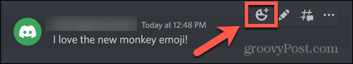discord emoji -reaktio