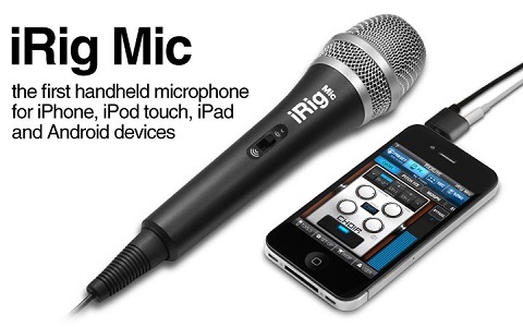 iric-mikrofoni toimii älypuhelimen kanssa