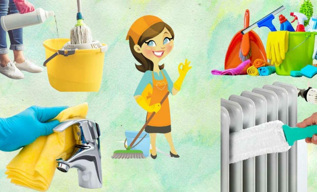 Kuinka tehdä lukukauden kodin siivous? Mistä aloittaa lukukauden siivous?