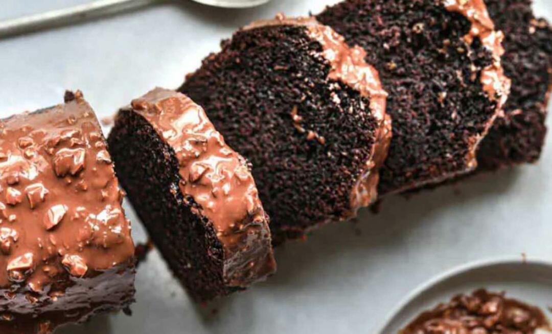 Kuinka tehdä suklaa-itkukakku kaakaojauheella? Ne, jotka etsivät herkullista kakkureseptiä, napsauta tästä.