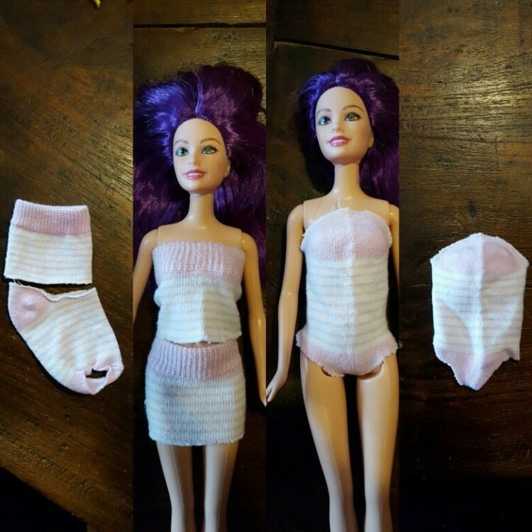 Kuinka ommella vaatteita Barbie-nukkeille? Helppo ja käytännöllinen vauvamekkojen ompelu