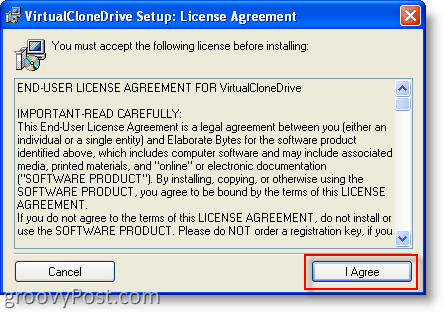 Asenna ISO-kuva Windows Vistassa