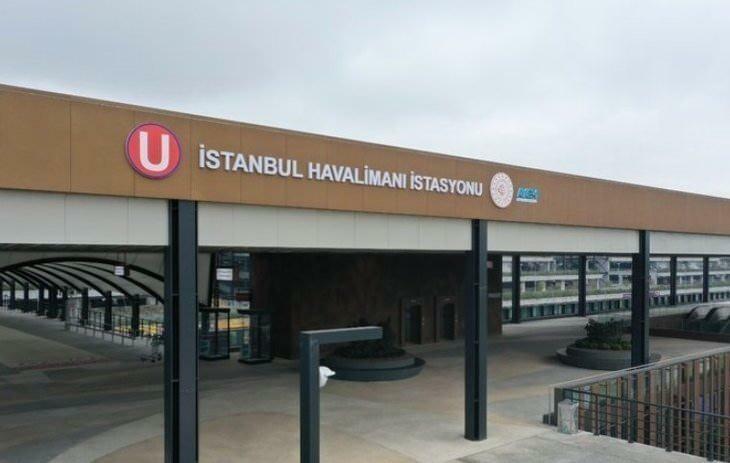 Kohtauksia Kagithane-Istanbulin lentokentän metrolinjalta