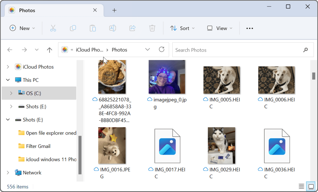 File Explorerin avaaminen OneDriveen Windows 11:ssä