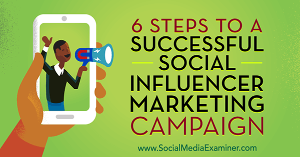 6 askelta kohti menestyvää sosiaalisen vaikuttajan markkinointikampanjaa, Juliet Carnoy sosiaalisen median tutkijasta.