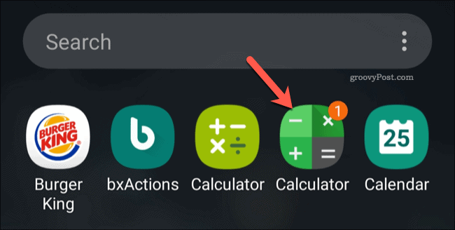 Android Calculator Vault -sovelluskuvake