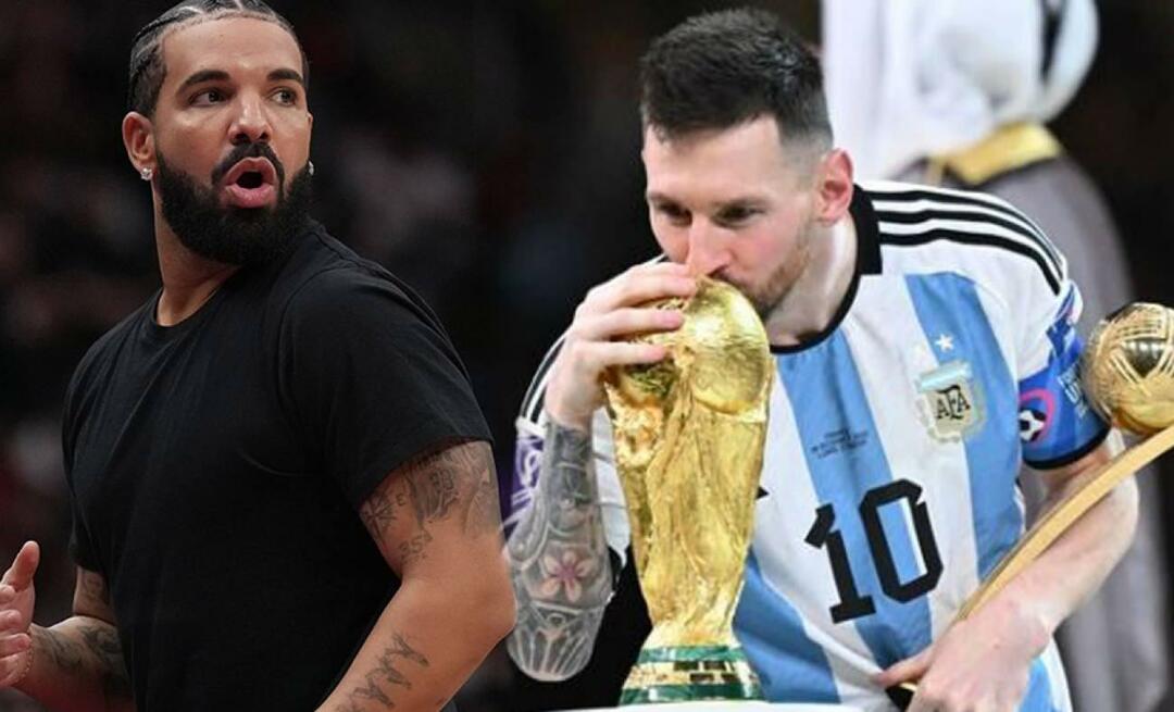 Drake lyö vetoa Argentiina–Ranska-ottelussa miljoonan dollarin tappioon