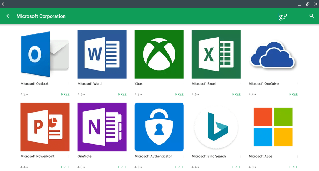 Microsoft Office for Chromebooks on nyt saatavana