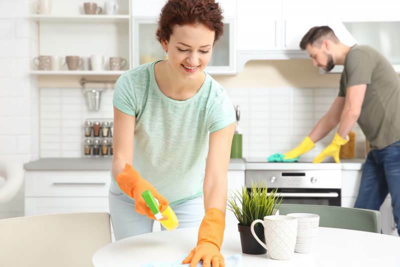 nopea ja käytännöllinen kodin siivous