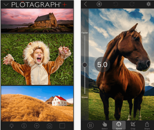 Plotagraph on saatavilla iOS: ssä ja verkossa.