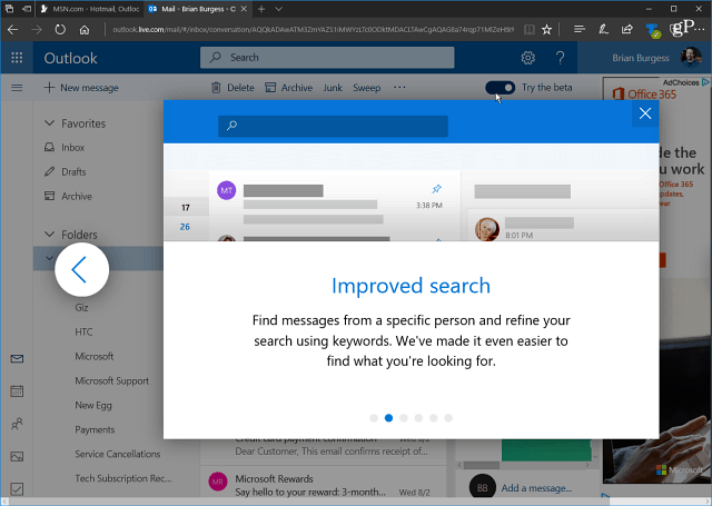 Kuinka käyttää Microsoftin Outlook.com-beetaa nyt