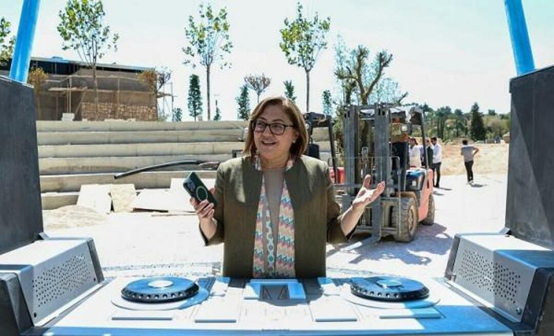 Fatma Şahin julkisti Gaziantepin uuden Festival Parkin näin: "Jos haluat, voit suunnitella sen itse..."