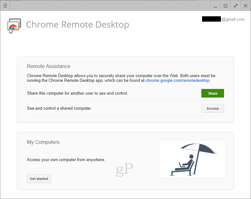 Yhdistä etäyhteyden kautta Chromebookiin Windows 10 -käyttöjärjestelmästä