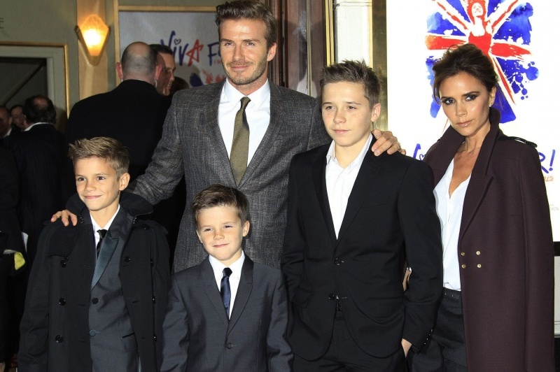 David Beckham ja perhe