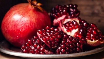 Ruokahalua hedelmät: Granaattiomena