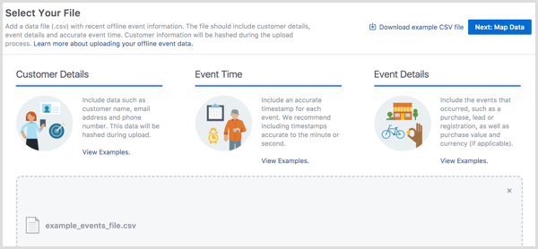 Facebook Business Manager lataa offline-tapahtumia