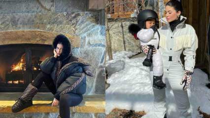 Kylie Jennerin, talvimuodin kuningattaren, paras talvi näyttää