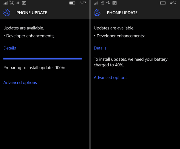 Windows 10 Mobile Preview saa kehittäjäpäivityksen