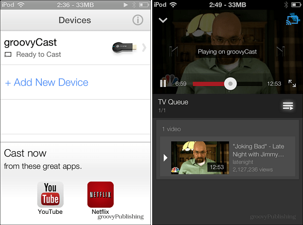 Chromecast iOS: lla
