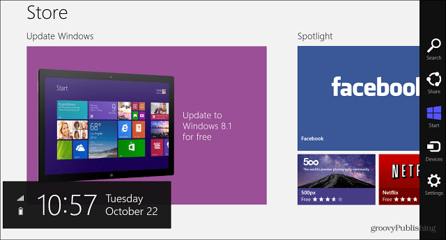 päivitys Windows 8.1: ään