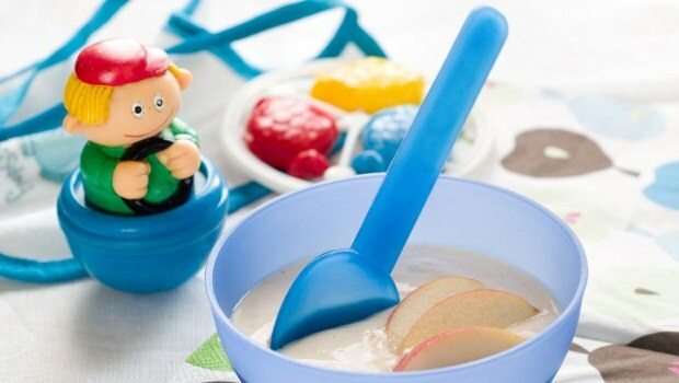 Hedelmäsose resepti jogurtilla vauvoille